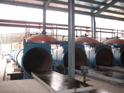 China Textile Sand Lightweight AAC Brick Autoclave Pressure Vessel / AAC Block Plant for sale