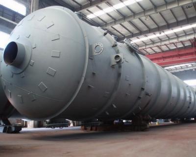 China High Efficiency Chemical Column Waste Gas Scrubber Tower  Corrosion Protection for sale