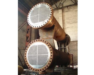 China Cambiador de calor herido espiral del tubo usado en industria química de carbón en venta