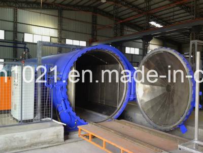 China Advanced AAC Autoclave 2-3 Cycles Working Cycle 204 Degrees Celsius Design Temperature 1 for sale
