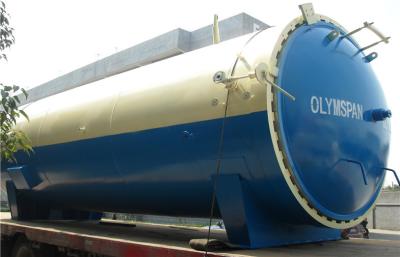 China Industrial Vulcanizing Autoclave With Hydraulic Cylinder And Safety Interlock for sale