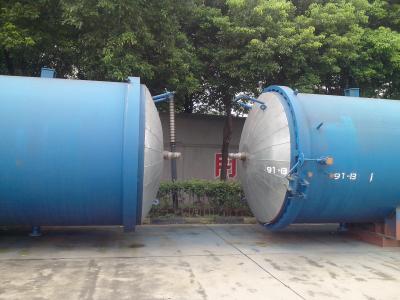 China AAC Autoclave Pressure Vessel For AAC Block , High Pressure and temperature,size 2.68MX38M for sale