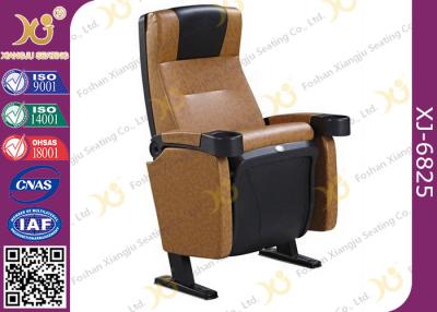 China Cold Molded PU Sponge PP Shell Cinema Theater Chairs For Concert Hall for sale