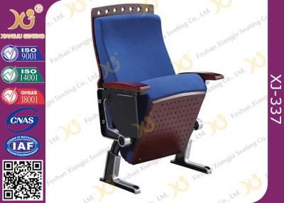 China Fire Proof Slow Returning Conference Hall Chairs , Church Auditorium Seating Chairs for sale