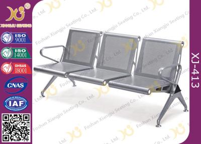 China Heavy Duty Hospital Waiting Room Chairs Stainless Steel With Powder Coating for sale