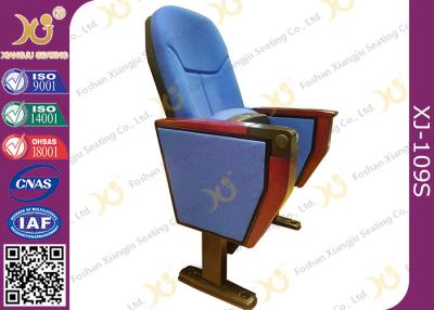China Empty Box In Armrest Church Auditorium Chairs For Conference Audio System for sale