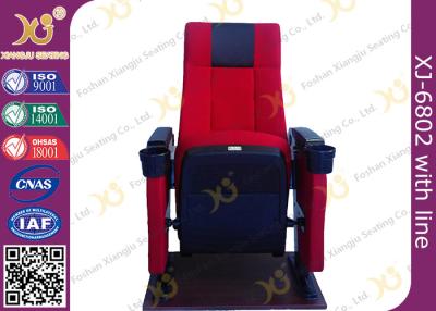 China Steel Frame Powder Coating Folding Theater Seats / Cinema Folding Chair for sale