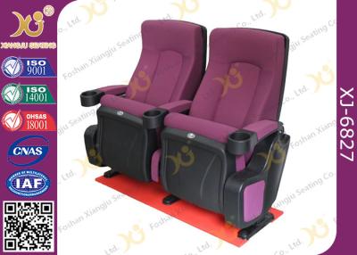 China El OEM dobló los muebles de la sala de cine del color rojo de las sillas del cine de 3d 4d 5d en venta
