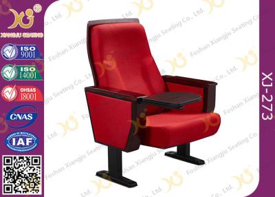 China Chinese Carst Iron Meeting Room Seating / Lecture Hall Chairs With Speaker for sale