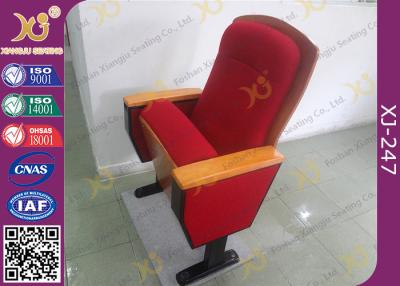 China Sound Absorption Conference Hall Seating Chair With Soft Closing Seat Pad Noise Free for sale