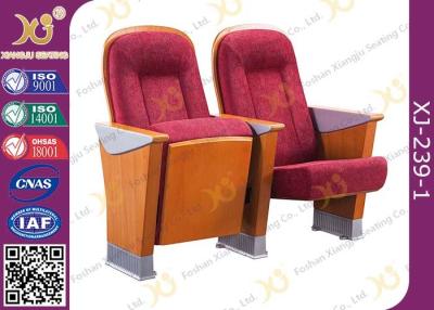 China ISO9001Soft Materials Choristers Hall Auditorium Seating Plywood Seat & Back for sale