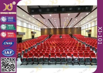 Китай Посадочные места театра лекции по верхней части подлокотника дуба материалов безопасности с передвижными ногами продается