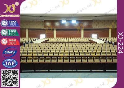 China Paint Plywood Flexible Armrest Commercial Theater Seating For Acoustic Room / Auditorium for sale