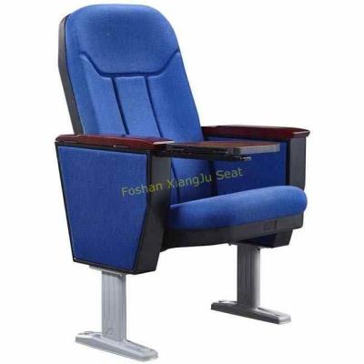 China Opera Music Hall Church Fold Up Auditorium Chairs With Aluminium Legs Customized Color for sale