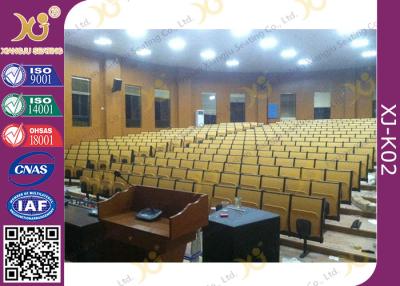 China High School Lecture Hall Seating Metal Folding High Density Multilayer Board for sale
