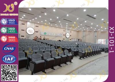 中国 低速の18mmの合板の堅材の外の講議/教会ホールの椅子は取付けられる床を-支持します 販売のため