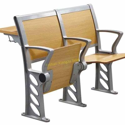 China Simple Style Wood Seating Chair And Desk Set For Lecture Hall / Classroom for sale