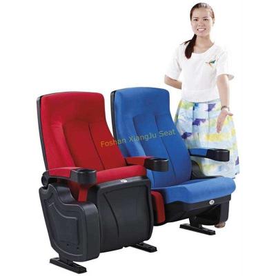 China High Back Reclined Home Cinema Theater Chairs With Fireproof Fabric for sale
