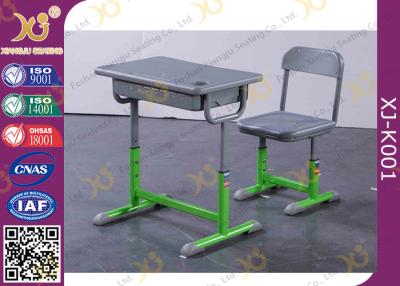 China Green Blow - Molded Plastic Education Classroom Table And Chair Customized Color for sale