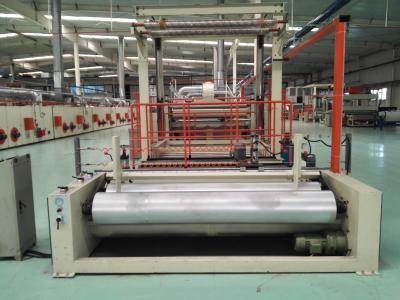 China Non - Woven Carpet Back Coating Line Conduction Oil Tufting And Knitting for sale