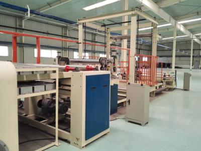 China Frequency Control Carpet Backing Machine Plastic Woven And Nylon Material for sale