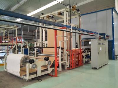 China Modo de la calefacción de aceite de la conducción de la máquina del entramado de fondo para alfombras del PVC del control de frecuencia en venta