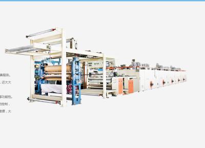 China Precision Multi Purpose 420cm Textile Coating Machine With Horizontal Roller Chain for sale
