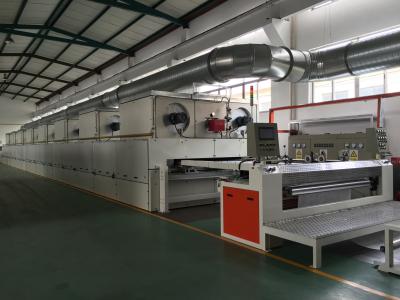 China Gas Direct Heating Nonwoven Production Line / Fabric Making Machine High Speed for sale
