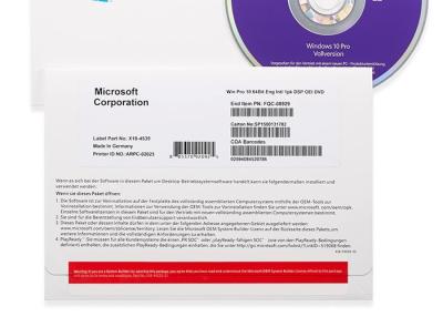 China 100% Online Activate Windows 10 Pro License Full Package OEM Key for sale