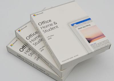 China Hogar de Microsoft Office y llave de la licencia del estudiante 2019 para la PC/el mac en venta