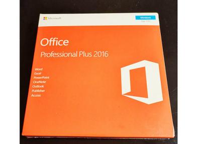 China Windows/Mac Microsoft Office Software Office 2016 profesional más DVD en venta