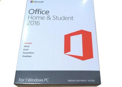 China Windows Office Home And Student 2016 / Microsoft Office 2016 HS 100% Online Activation for sale
