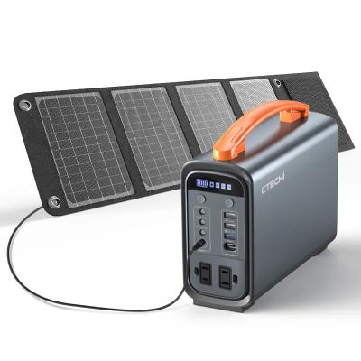China Solar Power Bank 200W 72000mah Portable Power Station Generator for sale