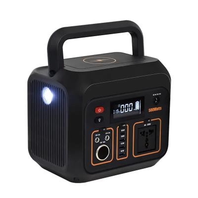 China Multifunctional Mobile Outdoor Power Supply 500w Portable Power Station for sale