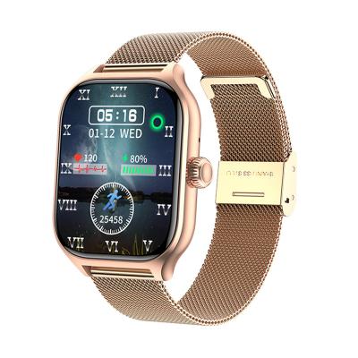 China Heart Rate Blood Pressure Blood Oxygen Fitness Tracker Waterproof Sports Smartwatch For Android for sale