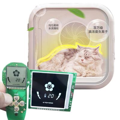 China OEM Automatic Pet Drying Box Low Noise Hands-Free Operation Adjustable Temperature for sale