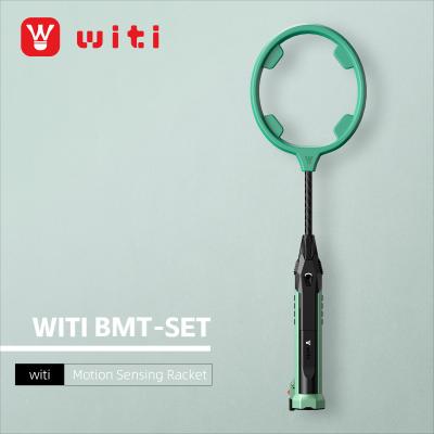 China FCC Smart Home Fitness Equipment Game Motion Sensing Badminton Racket Set for sale