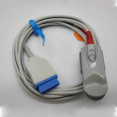 China Datex Ohmeda Nellco Spo2 Sensor , Medical Oxygen Pulse Oximeter Finger Probe for sale