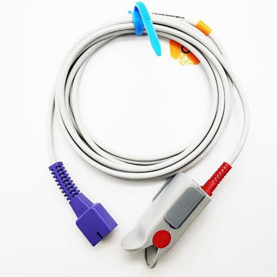 Cina Sensore riutilizzato dell'ossigeno di Nellcor, clip del dito del sensore dell'ossigeno del monitor dell'OEM in vendita