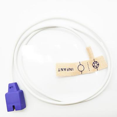 China Nellco Pediatric Finger Disposable SPO2 Sensors LW600 Digicare PVC Cable Material 9pin for sale