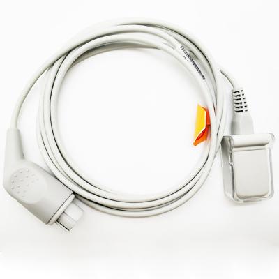 China Datex 10 Pin Nellco Spo2 Cable Water Proof Reusable For Pediatric / Adult for sale