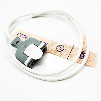 China 11 Pin Pulse Oximeter Adhesive Sensor , 0.9m Length Pediatric Spo2 Sensors for sale