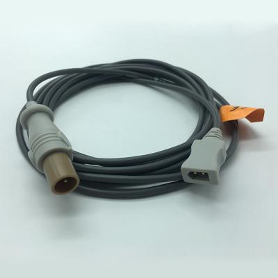 China 2 Pin PH Temperature Probe Adaptor Cable , Rectal / Esophageal Temperature Probe for sale