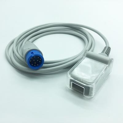China Comen Spo2 Adapter Cable 12 Pin Medical Materials Class II Instrument Classified for sale