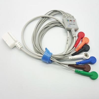 China Adivino 1000 de GE 20 cable de Ecg del monitor de Holter de la ventaja del Pin 7 en venta