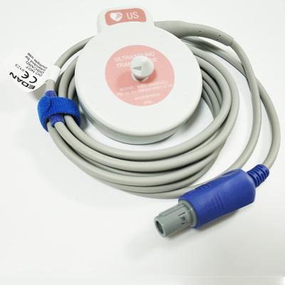 China 6 Pin 1.0Mhz 3m 10ft Ultrasound Toco Transducer Ms3-109301 for sale