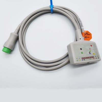 Chine Câbles d'électrocardiogramme d'OIN 13485 Mindray TPU pour le moniteur patient à vendre