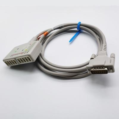Китай Многоразовый 10 кабель тележки Schiller EKG подводящих проводов для терпеливого монитора продается
