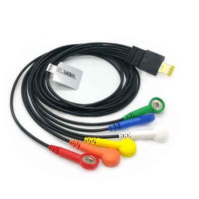 China Schiller Holter Recorder ECG Cable Compatible For MT 200 MT 101 for sale