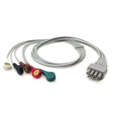 China 0.9m Telemetry Mindray Transmitter Cable AHA IEC TPU For Monitor for sale